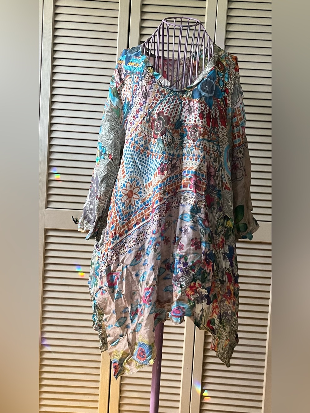 Johnny Was M tunic dress - Picture 4 of 7